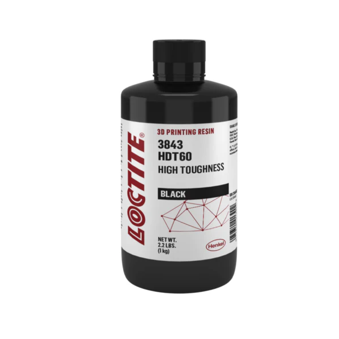 LOCTITE 3D 3843 HDT60 Resin - Matte Black
