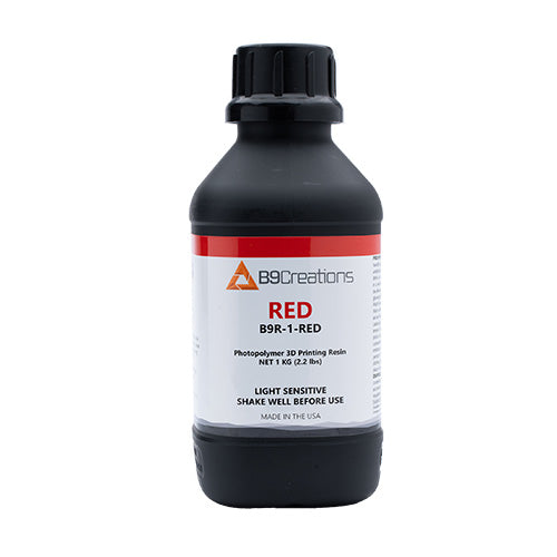 Red 3D Printing Design Resin - Two Week Lead Time