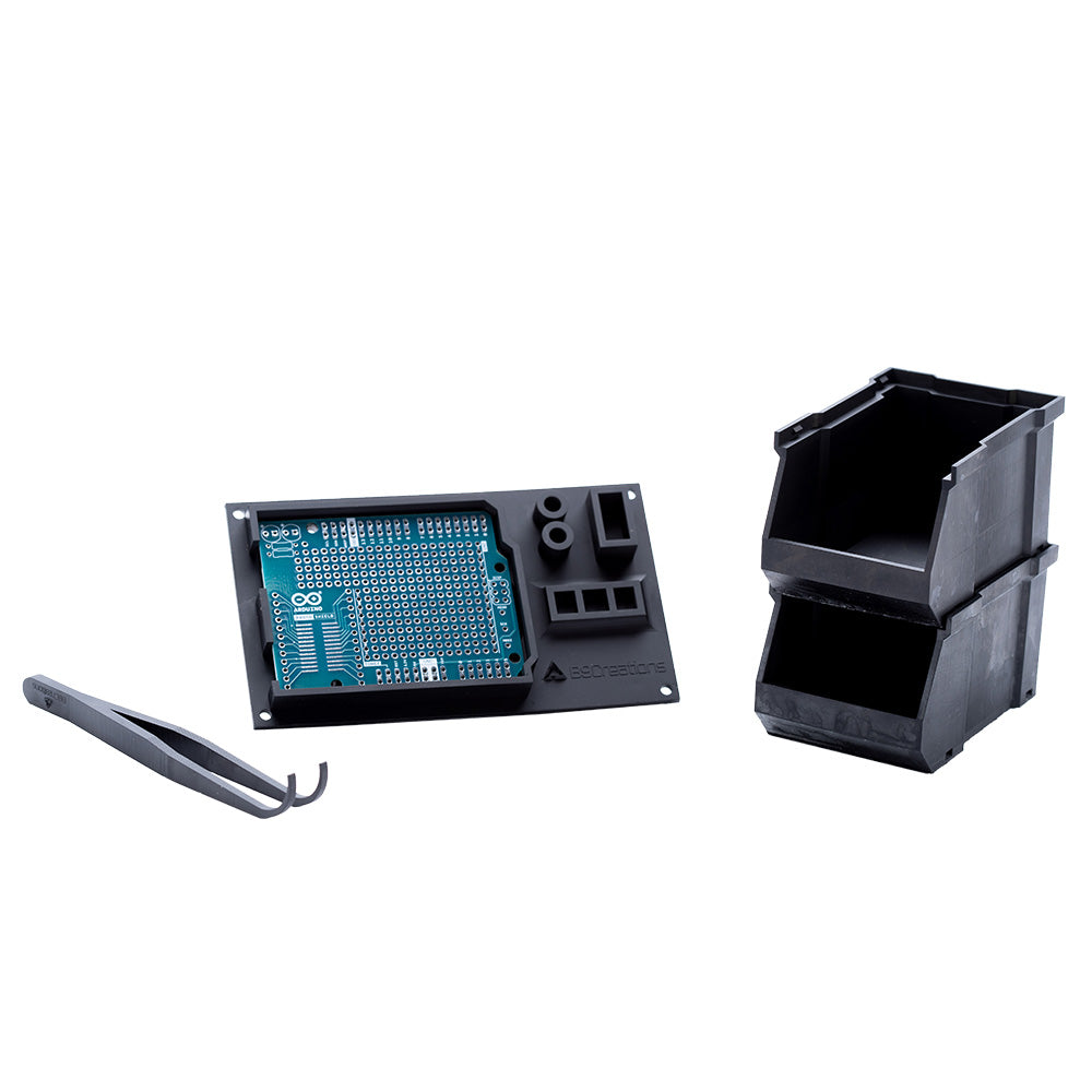 Black ESD-Rigid Static-Dissipative 3D Printing Resin