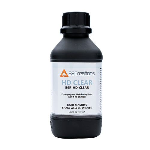HD Clear 3D Printing Resin