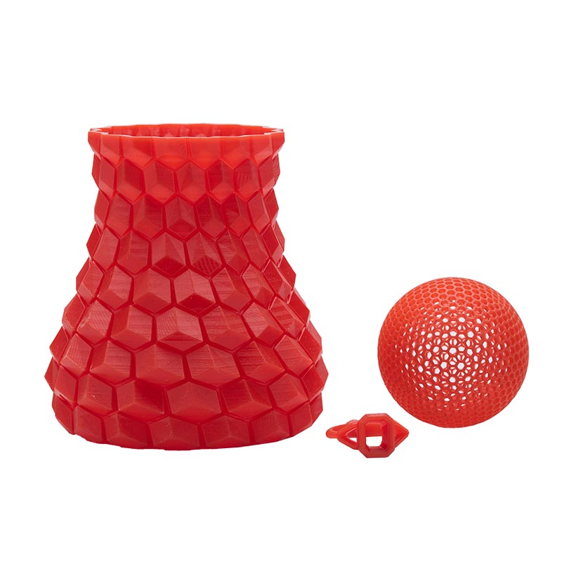 Red 3D Printing Design Resin - Two Week Lead Time
